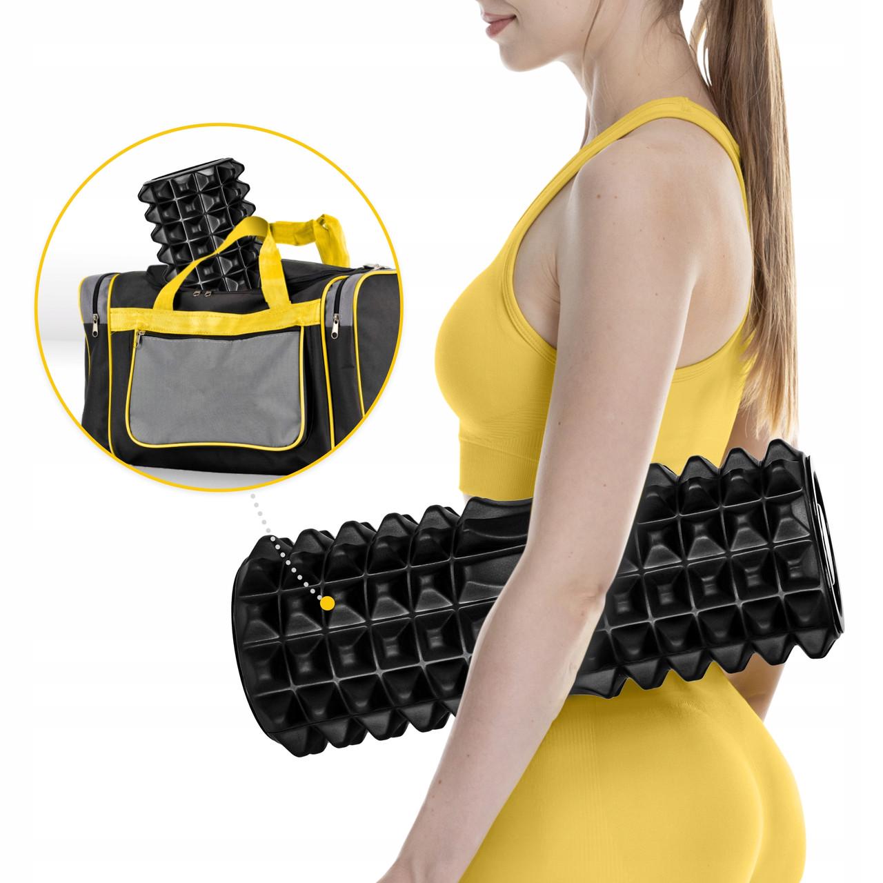 Массажный ролик 4fizjo EVA 33x14 см Black (P-5907739312525) - фото 5 Массажный ролик 4fizjo EVA 33x14 см Black (P-5907739312525) - фото 5