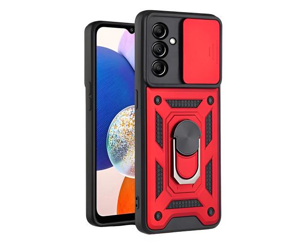 Чехол накладка Ricco Camera Sliding для Samsung Galaxy A14 5G Красный