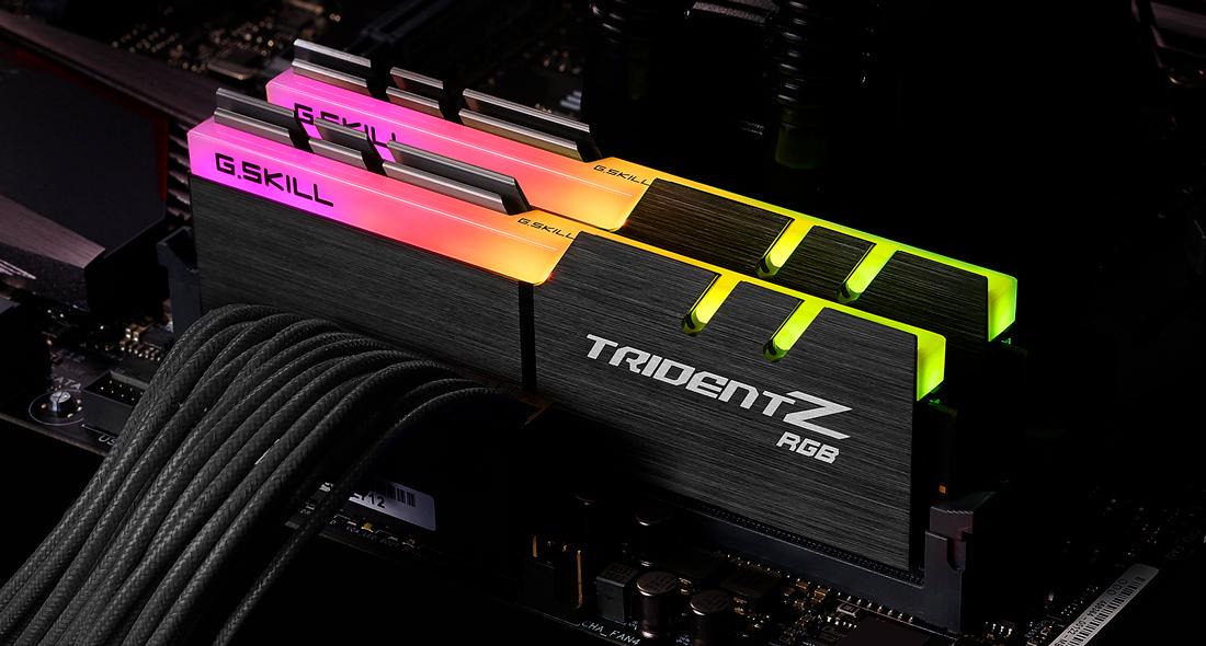 Оперативная память G.Skill Trident Z RGB DDR4 2x16GB/3600 (F4-3600C18D-32GTZR) - фото 5