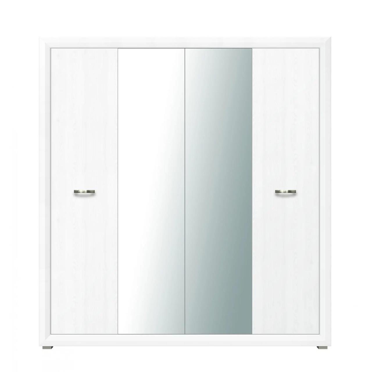 Шафа з дзеркалом ВМК Маркус SZF4D Джанні/Дуб кам'яний (GRB-1818)