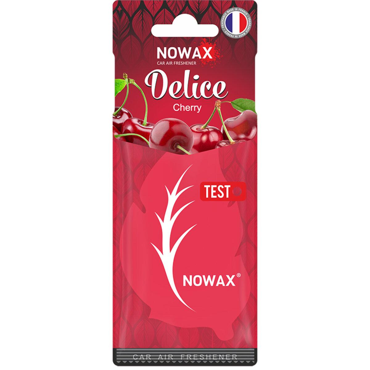 Ароматизатор повітря целюлозний Nowax серія Delice Cherry (2388)