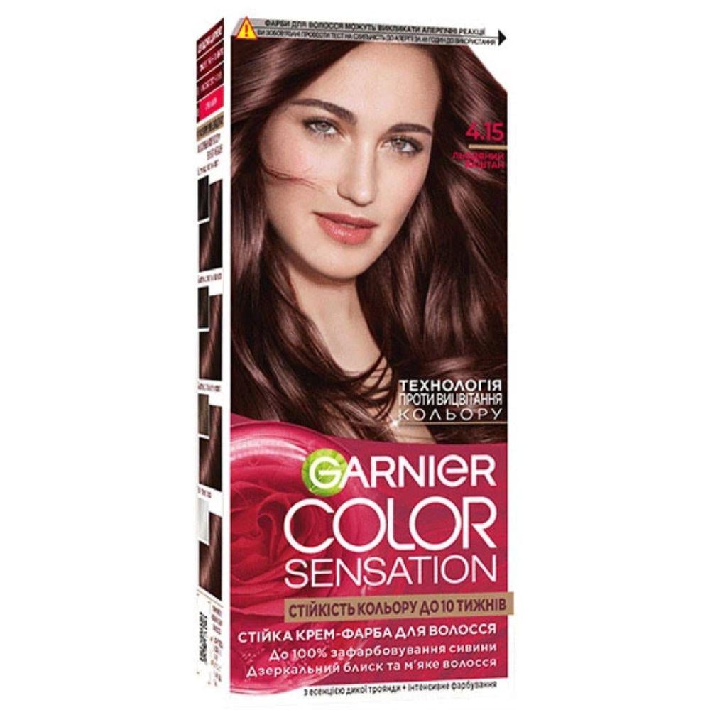 Крем-краска для волос Garnier Sensation Color оттенок 4.15
