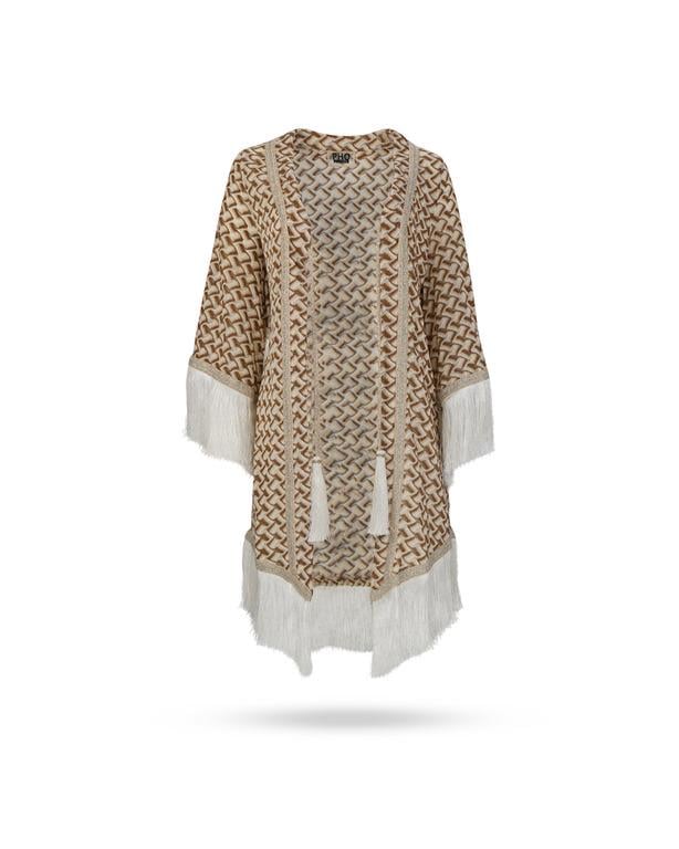 Кімоно PHO Firenze S шевронний принт (4317071-avorio)