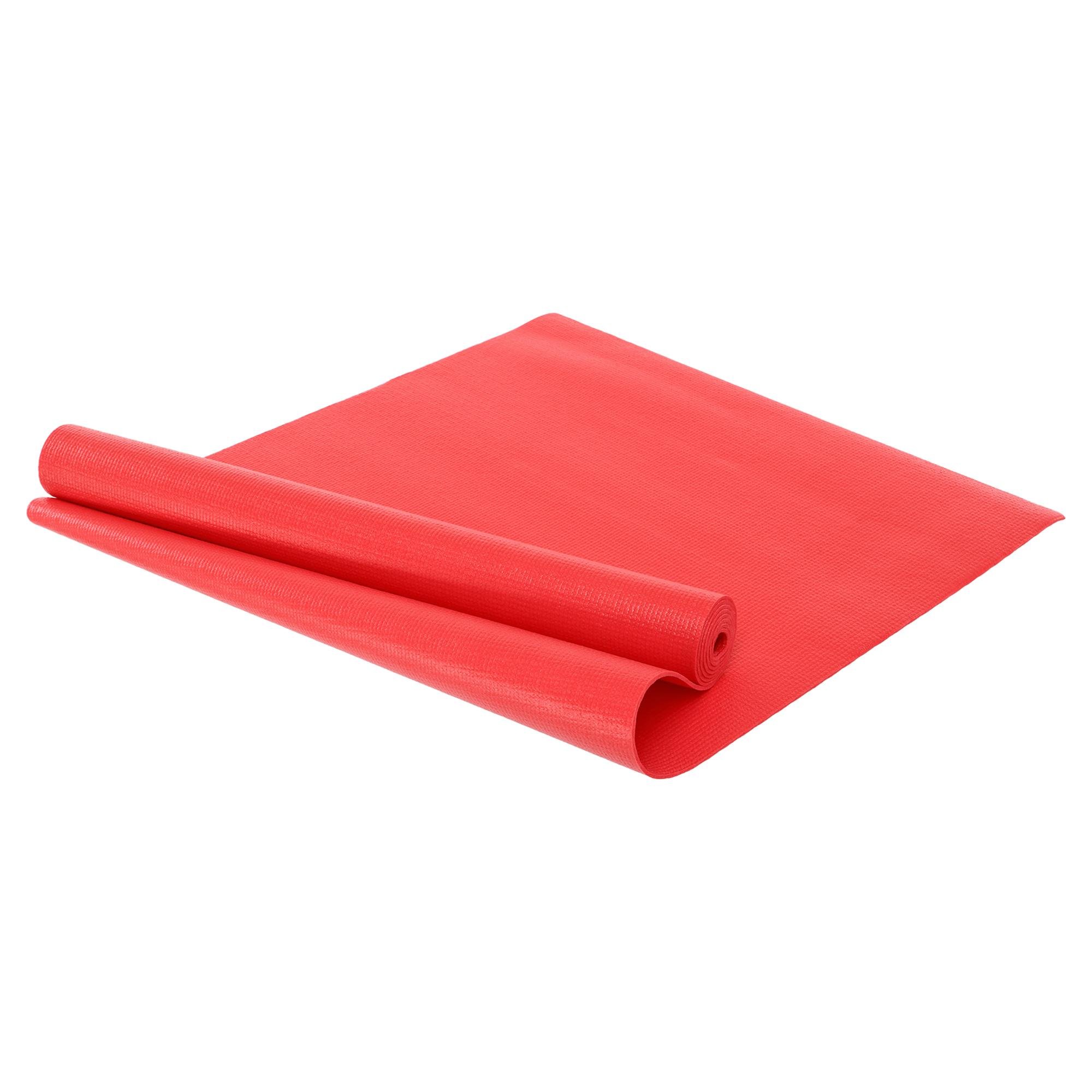 Килимок для фітнесу та спорту SP-Sport PVC FI-8721 173x61x0,3 см Кораловий