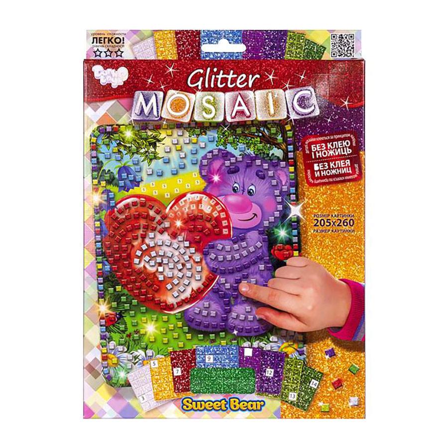 Мозаика Danko Toys Мишка от 5 лет 29,5х21,5х2 см Коричневый (RN-250-N-1163)