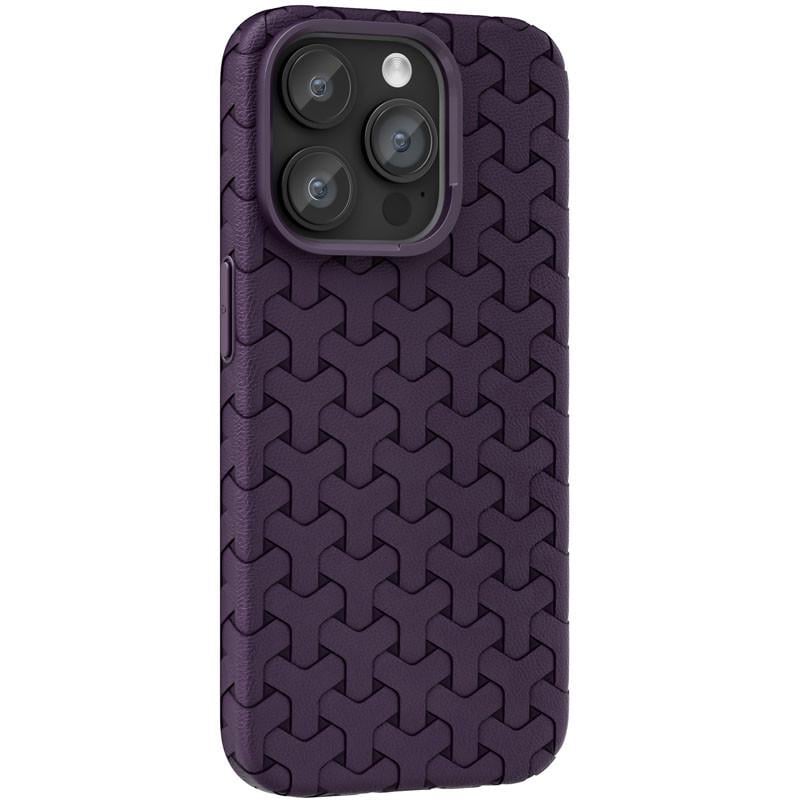 Противоударный чехол TPU Weaving для Apple iPhone 14 Pro (6.1")   Purple