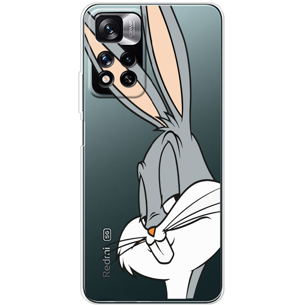 Чохол BoxFace Xiaomi Redmi Note 11 Pro Plus 5G Lucky Rabbit Прозорий силікон (44441-bk81-44441)