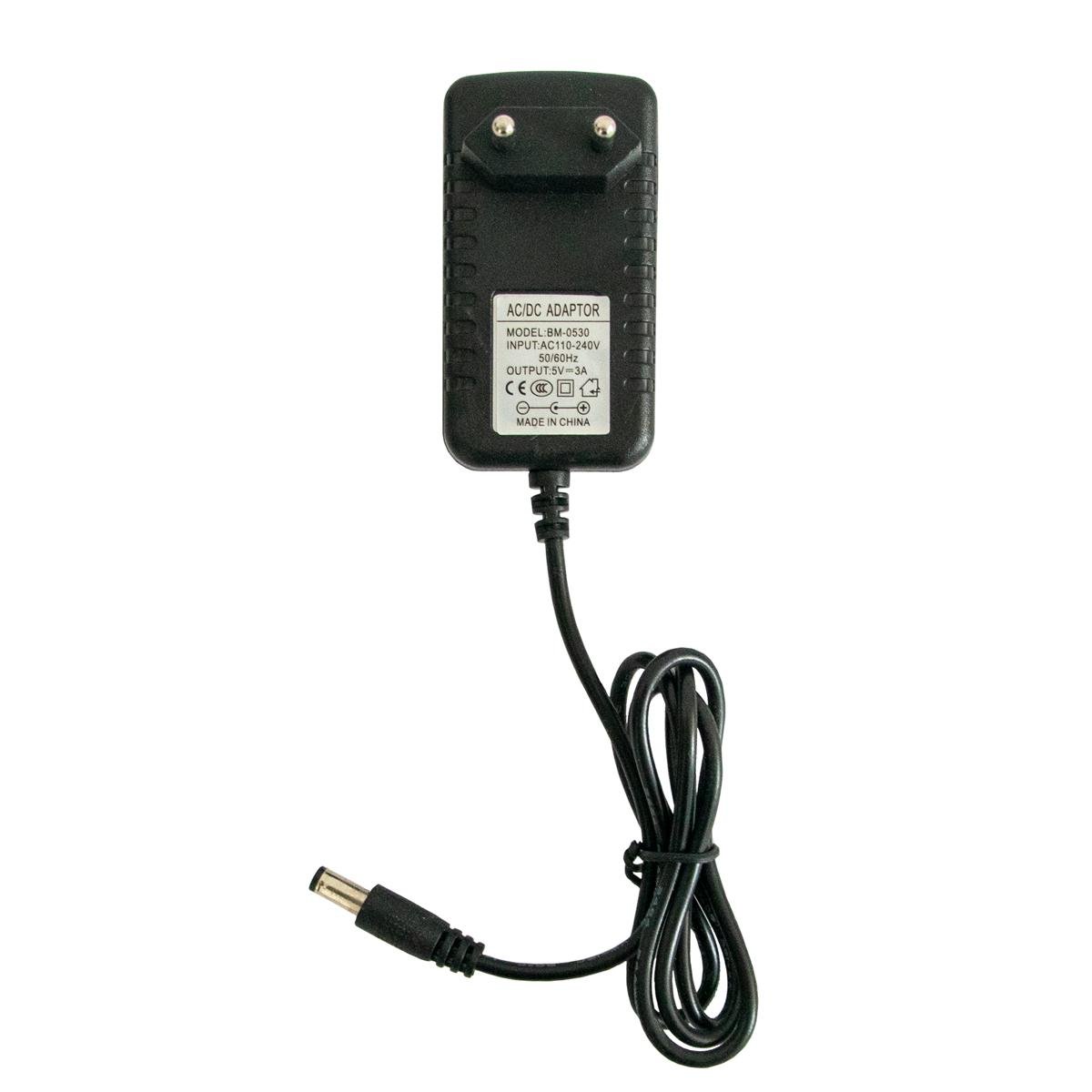 Адаптер сетевой Power Adapter BM-0530 5 V 3 А 5,5х2,5 мм (1009875-Black) - фото 3