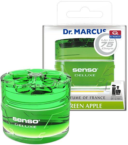Гель-освежитель Marcus Senso Deluxe Зеленое яблоко 12 шт./уп. 50 мл Гель-освежитель Marcus Senso Deluxe Зеленое яблоко 12 шт./уп. 50 мл