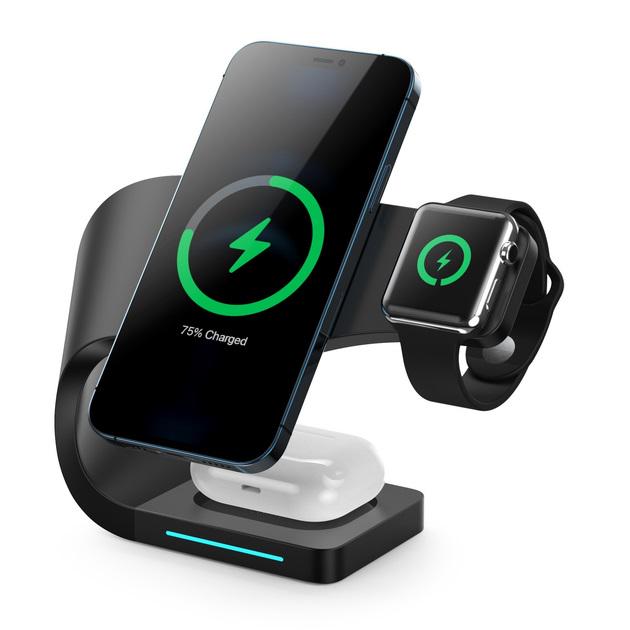 Док-станція бездротова  Epik Charger 4в1 Magnetic Wireless Charger