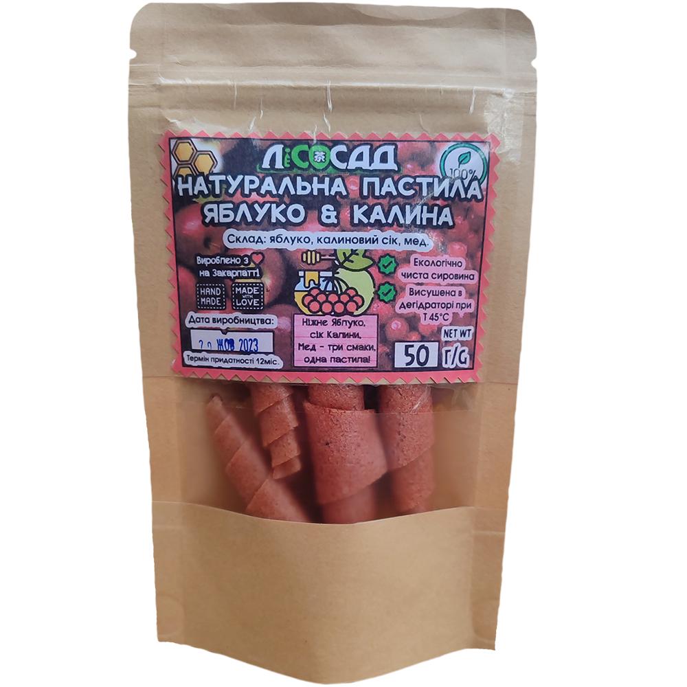 Пастила Lisosad 2в1 Яблучно-калинова з медом 50 г (2047960680) - фото 2 Пастила Lisosad 2в1 Яблучно-калинова з медом 50 г (2047960680) - фото 2