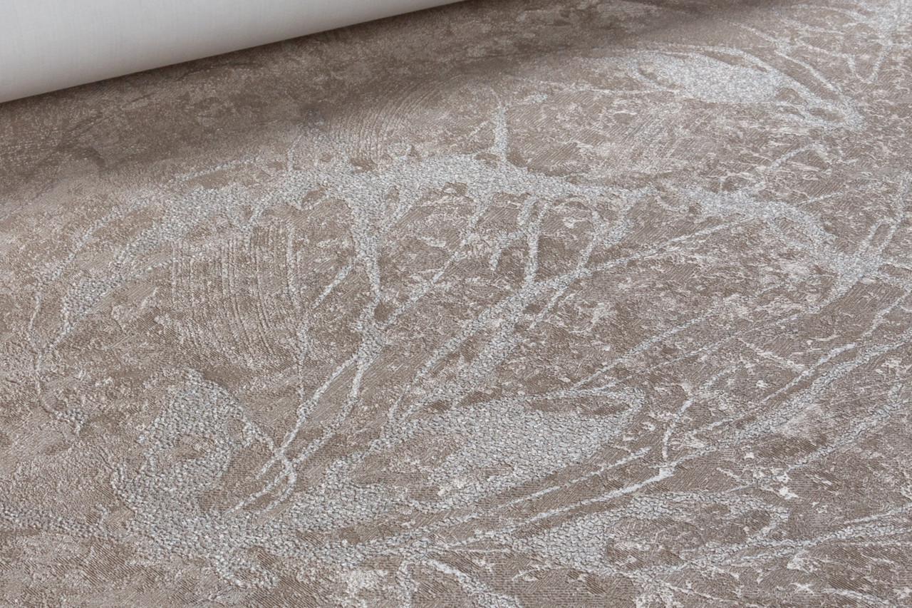 Обои флизелиновые AS Creation Sylvana 79125-2 Декор винил горячего тиснения 1,06х10,05 м Коричневый