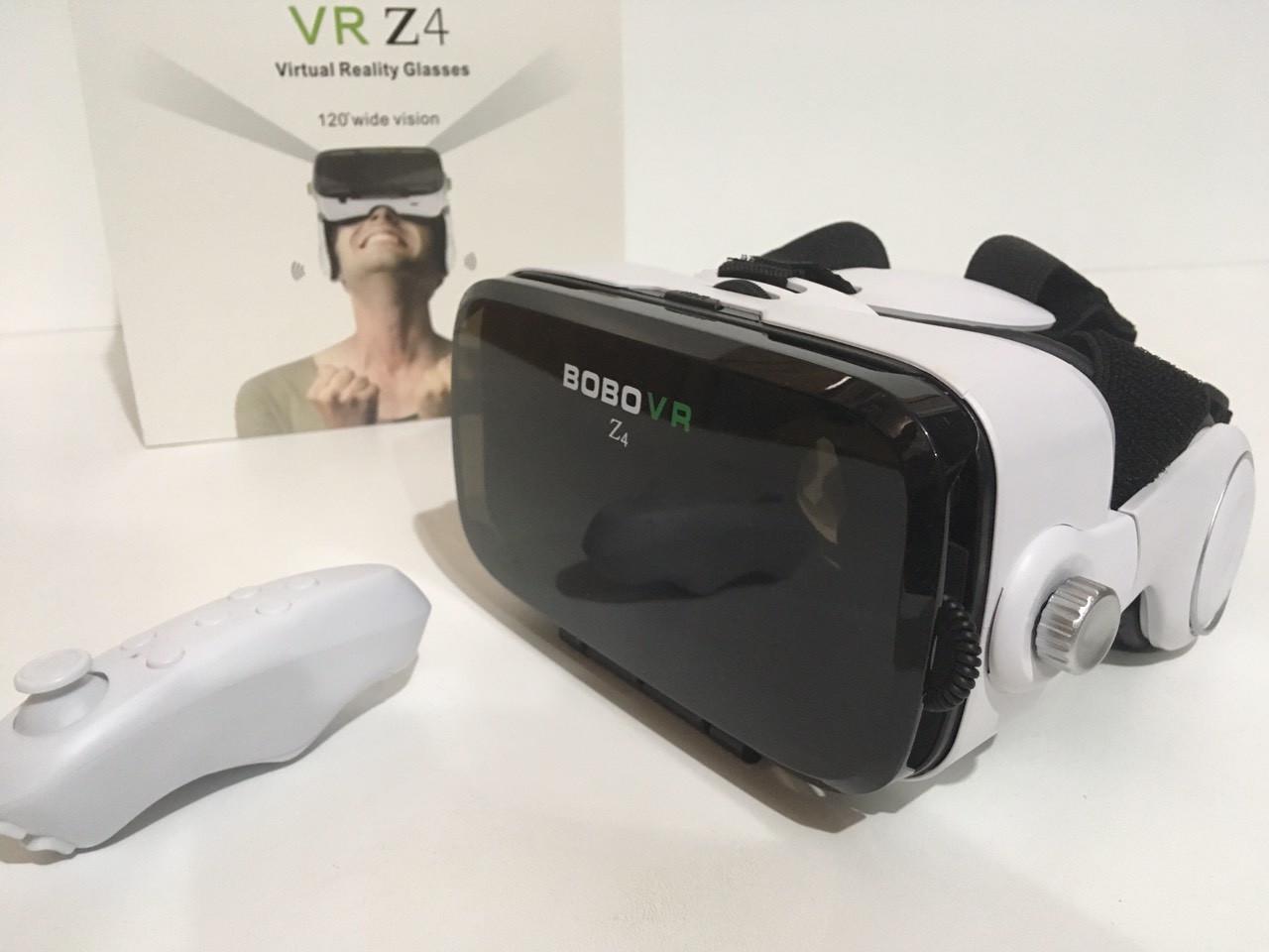 Очки виртуальной реальности BOBO VR BOX Z4 3d с наушниками и пультом - фото 6