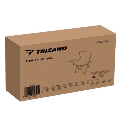 Кресло раскладное туристическое с подстаканником TRIZAND 23675 для рыбака и кемпинга Серый - фото 17 Кресло раскладное туристическое с подстаканником TRIZAND 23675 для рыбака и кемпинга Серый - фото 17