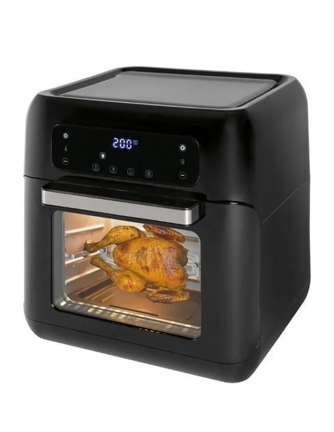 Мультипечь SilverCrest горячий воздух без масла Черный (C-1518)