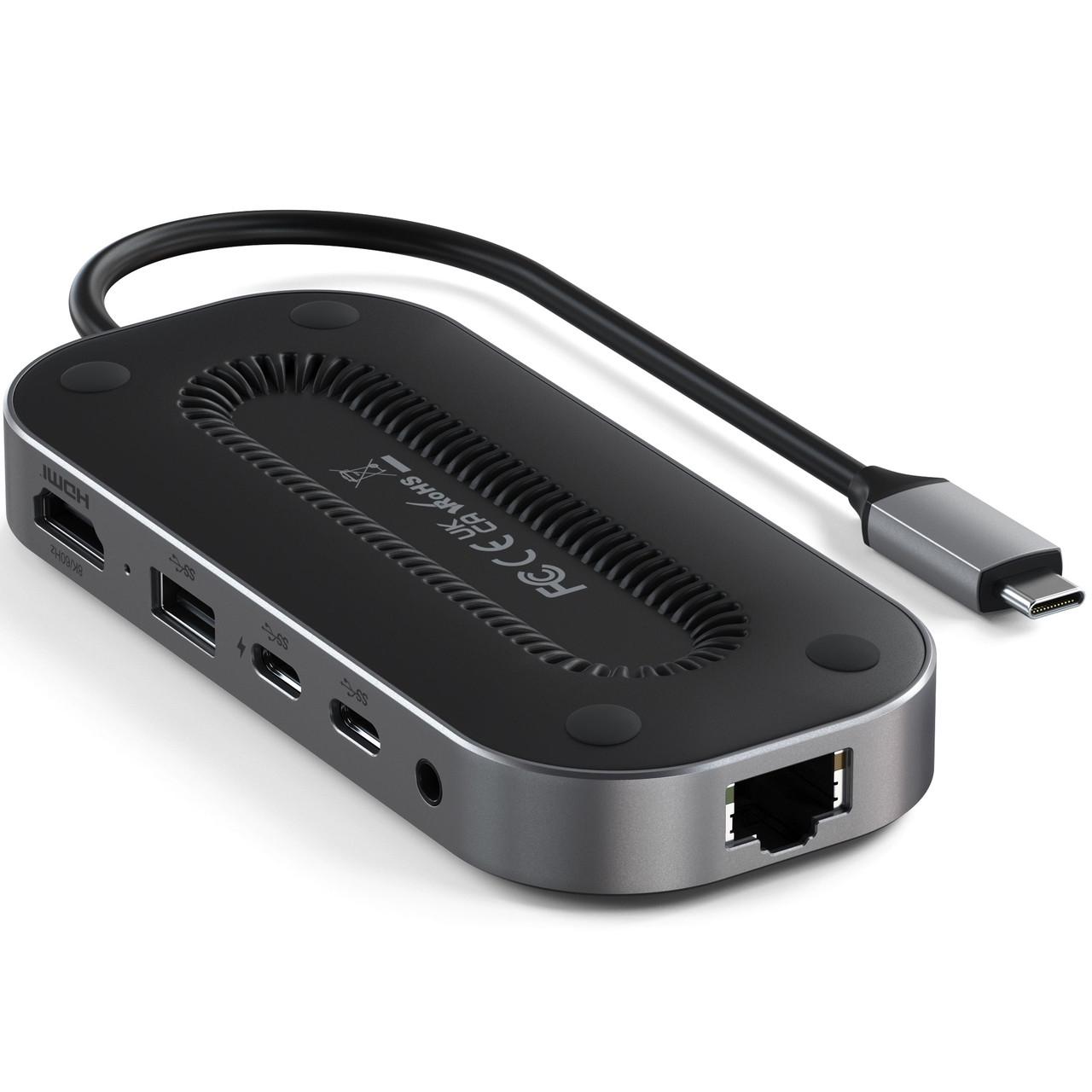 Адаптер Satechi USB4 Multiport Adapter with 2.5G Ethernet Space Gray (ST-U4MGEM) - фото 2