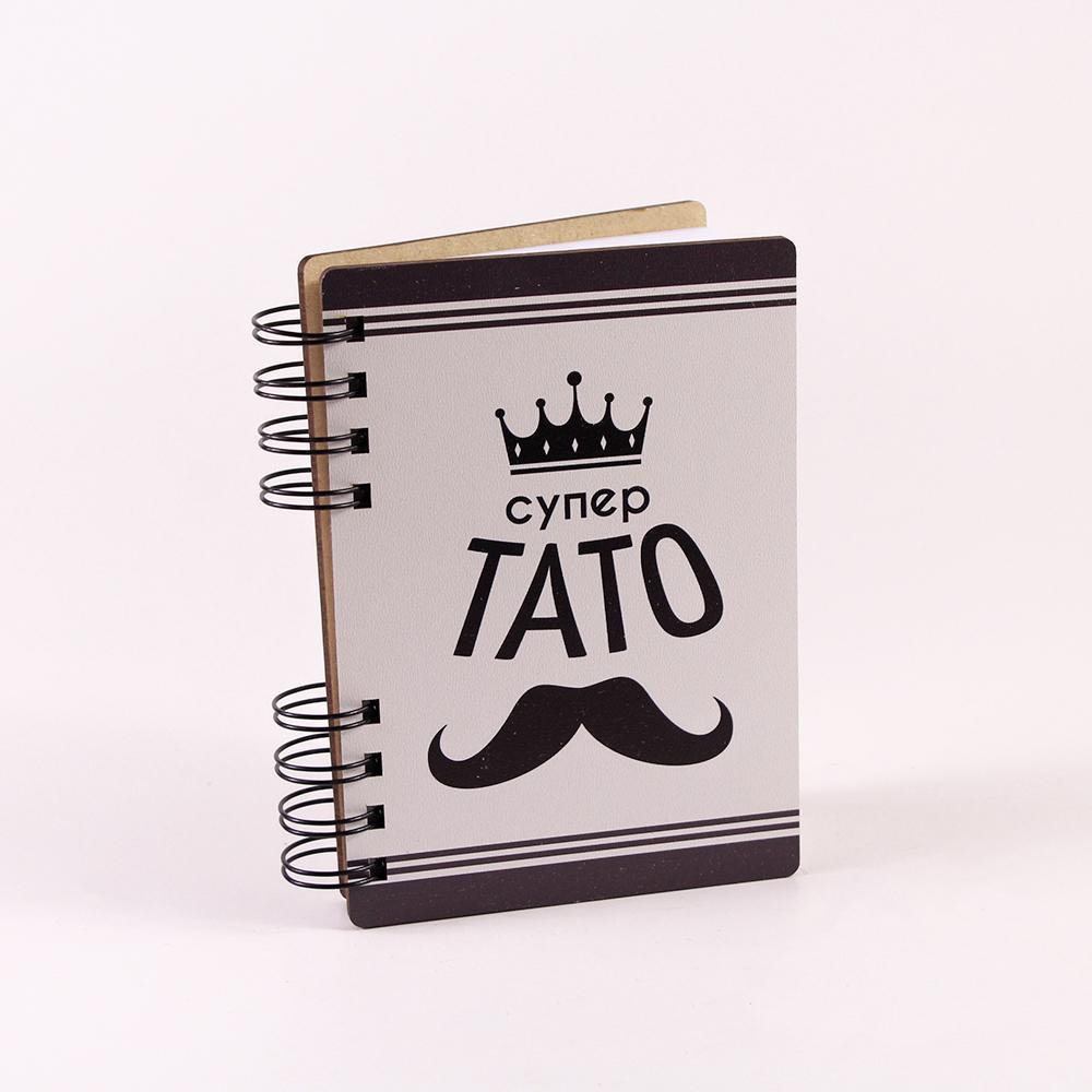 Блокнот "Супер тато" А6 (3699)