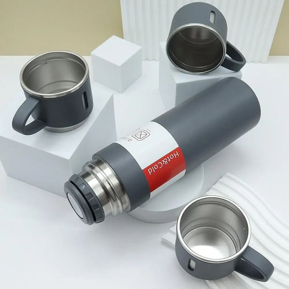 Термос с чашками с вакуумной изоляцией 500 мл (G69332145566) - фото 5 Термос с чашками с вакуумной изоляцией 500 мл (G69332145566) - фото 5