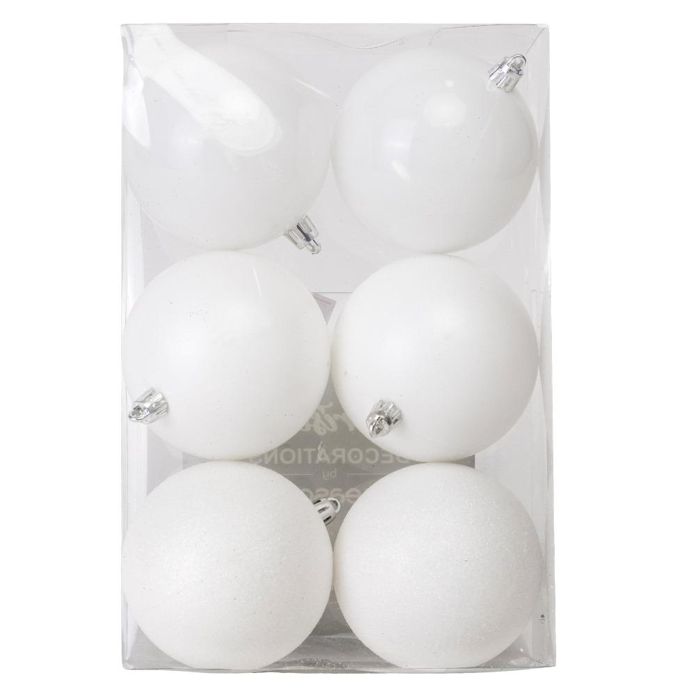 Набір куль Різдвяний ритуал 8 см 6 шт. (6025-027)