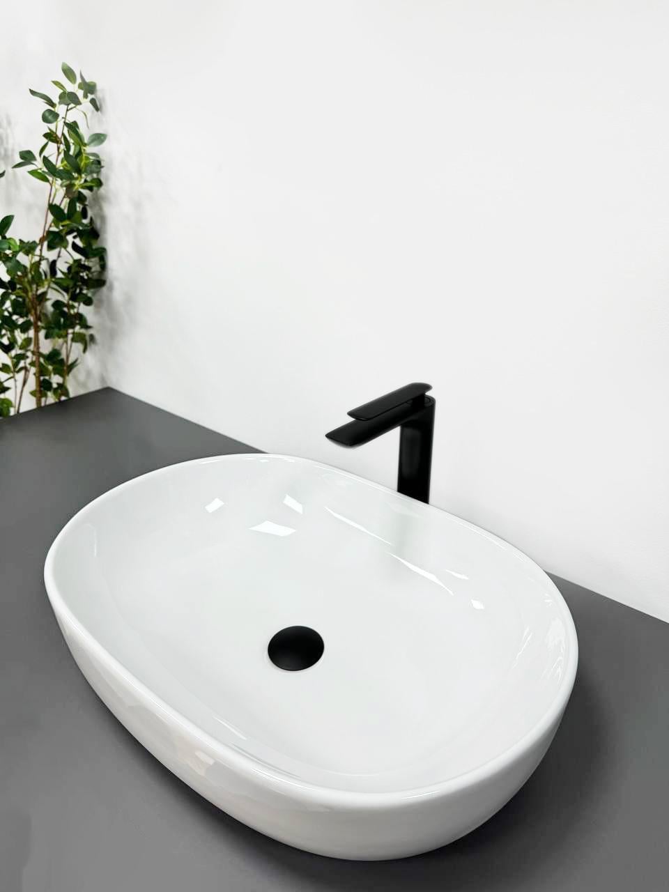 Умывальник накладной VBI MODENA WHITE 590x420 мм (VBI-012000)