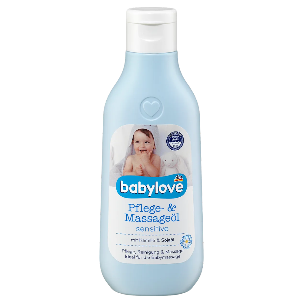 Масло детское Babylove для массажа и ухода за чувствительной кожей 250 мл (EPI-15102025-235)