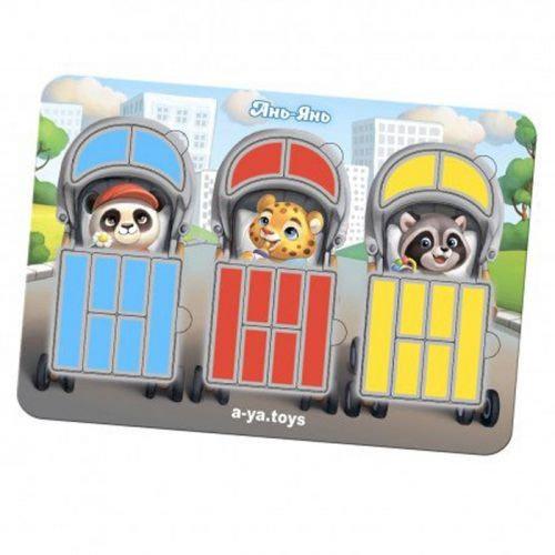 Пазл-сортер Коляски mini (7320)