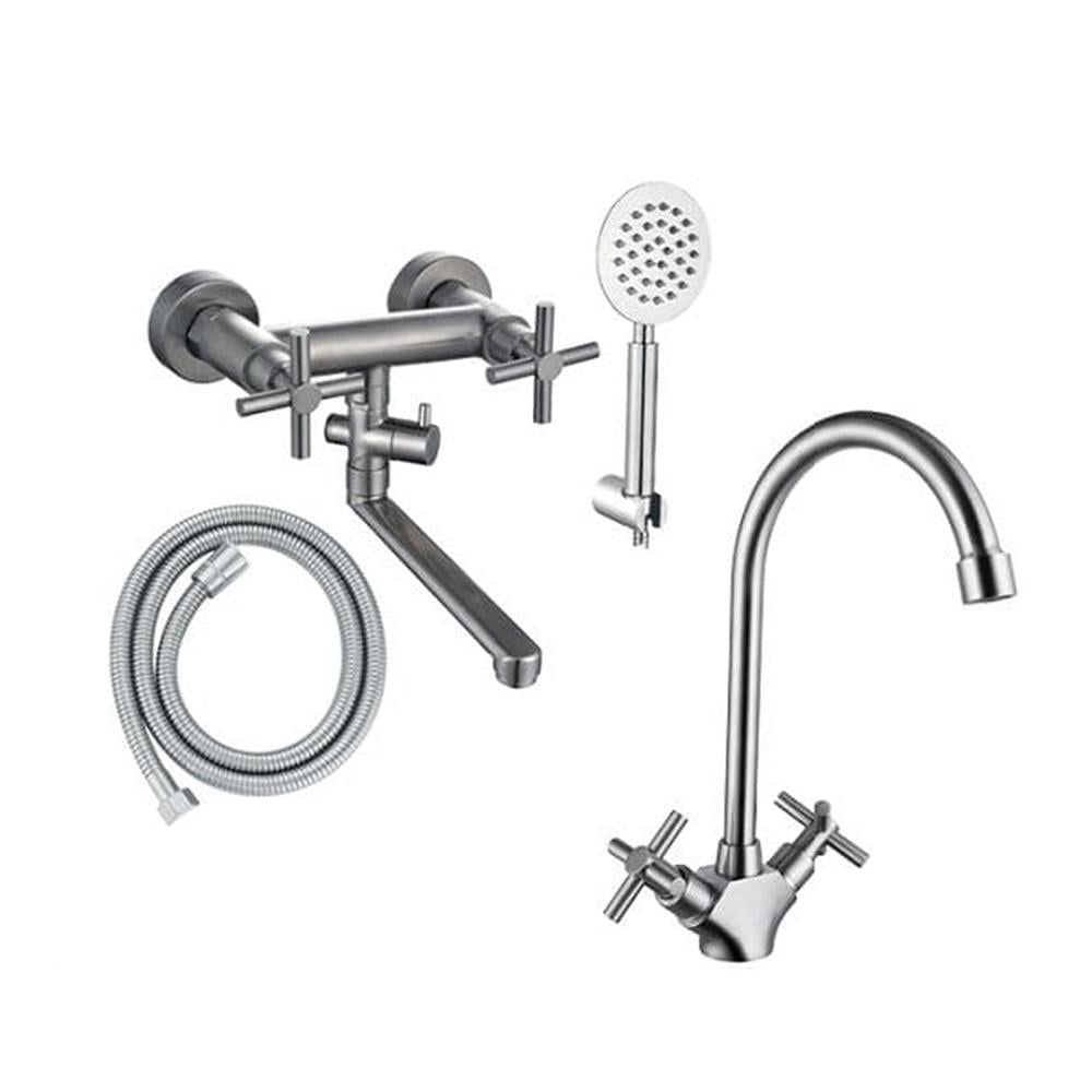 Набор смесителей Lambert для ванной 2в1 (LR75823)