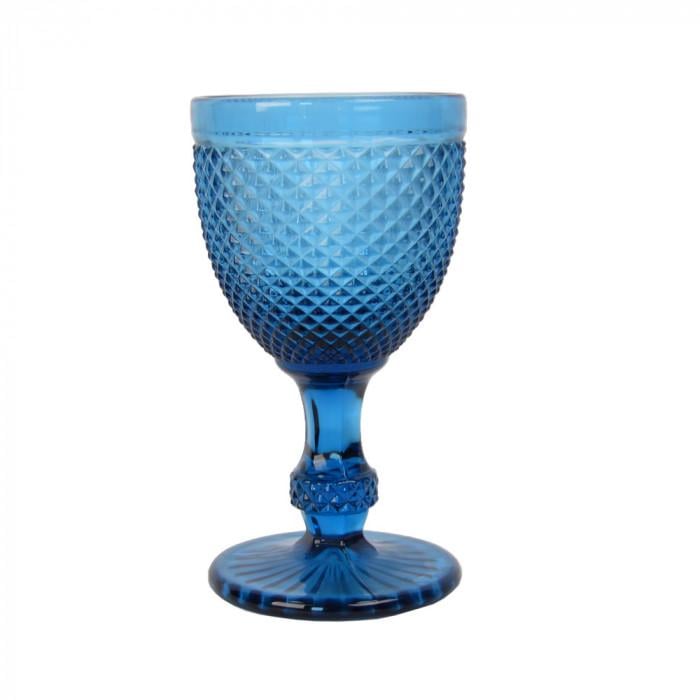 Набір келихів скляних 250 мл Art Versailles VB830 6 шт. Синій (DR000099) - фото 1 Набір келихів скляних 250 мл Art Versailles VB830 6 шт. Синій (DR000099) - фото 1