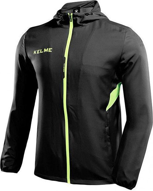 Ветровка Kelme Primera new L Черно-салатовый (3871302.9012)