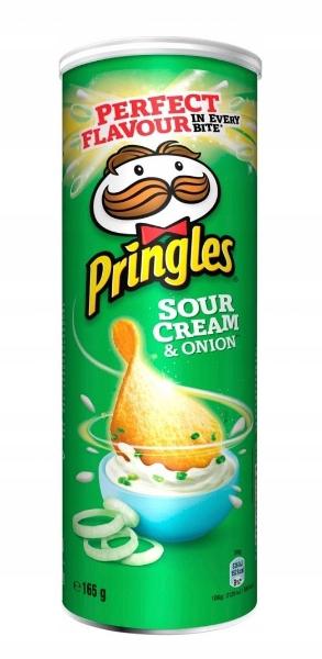 Чипси Pringles Сметана та цибуля 165 г (11400856)