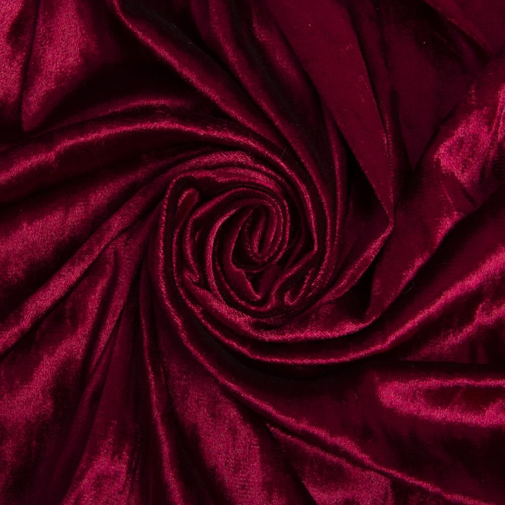 Ткань Бархат Li Светлая вишня (23052)