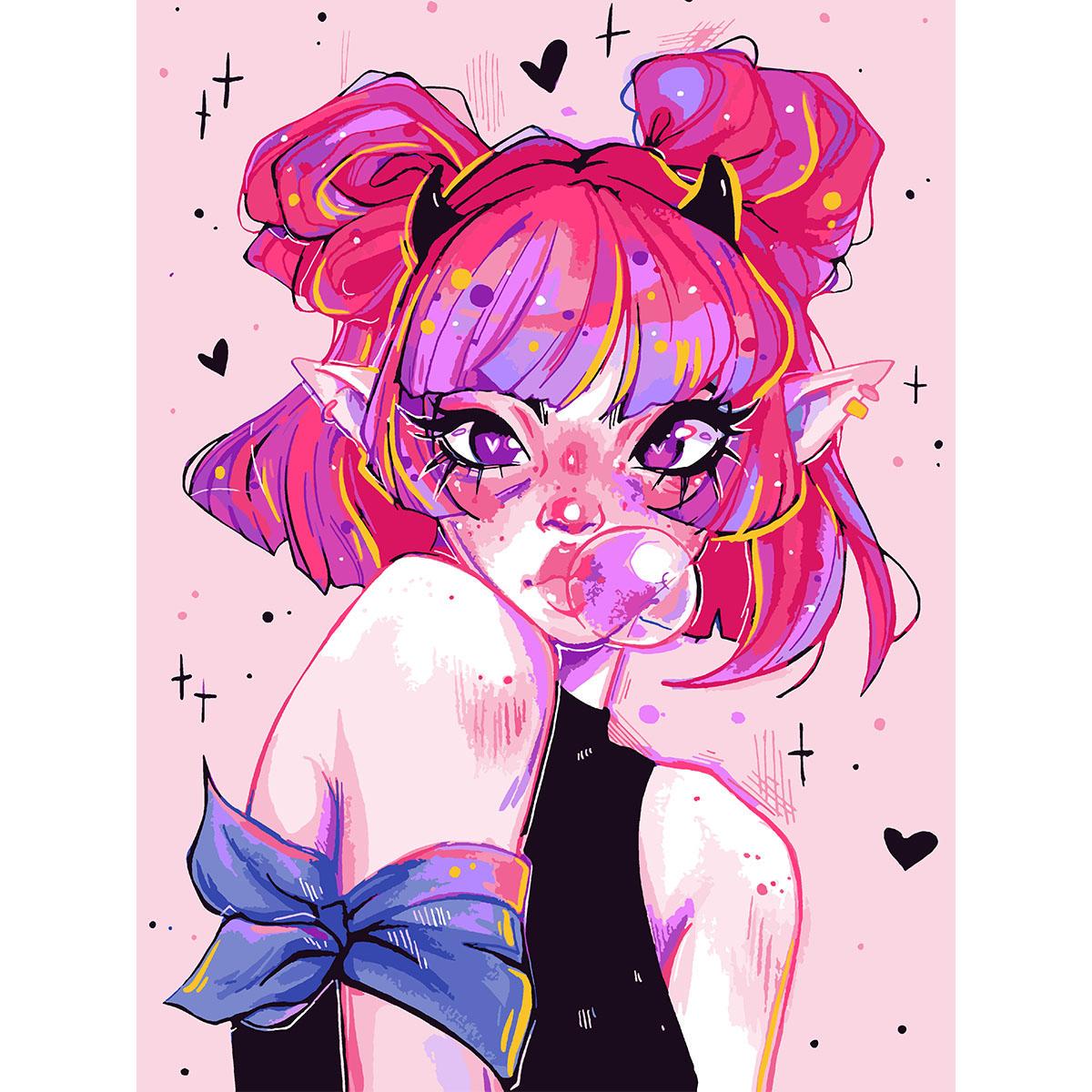 Картина по номерам Santi Анимель 30x40 см (Top-954396)