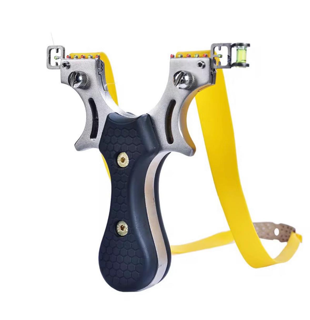 Рогатка металева спортивна SFU Hexa Sight Pro із прицілом та рівнем для полювання/риболовлі/спорту (0023)