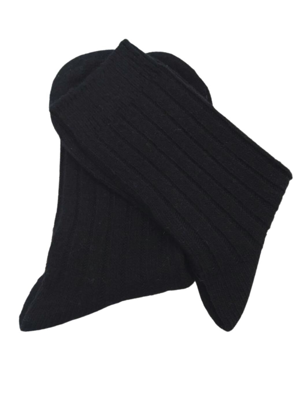 Шкарпетки чоловічі теплі з ангорою Корона Winter Selection 934-01 р. 42-48 1 шт. Чорний (12562225) - фото 2