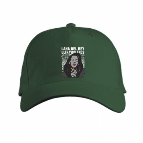 Кепка Lana Del Rey Ultraviolence newspaper Темно-зелений (15764695-16-193941)