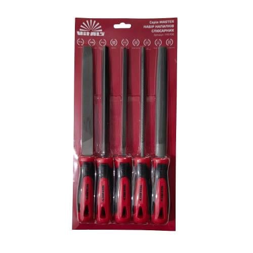 Набор напильников слесарных Vitals Master 200 мм 5 шт. (26767696)