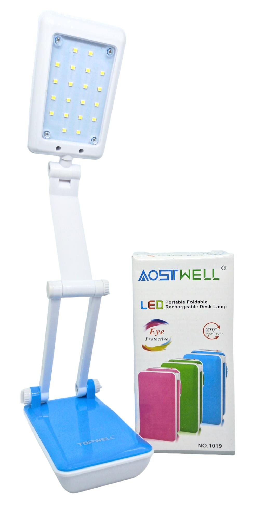 Лампа трансформер Topwell 1019 LED на акумуляторі світлодіодна від мережі - фото 4