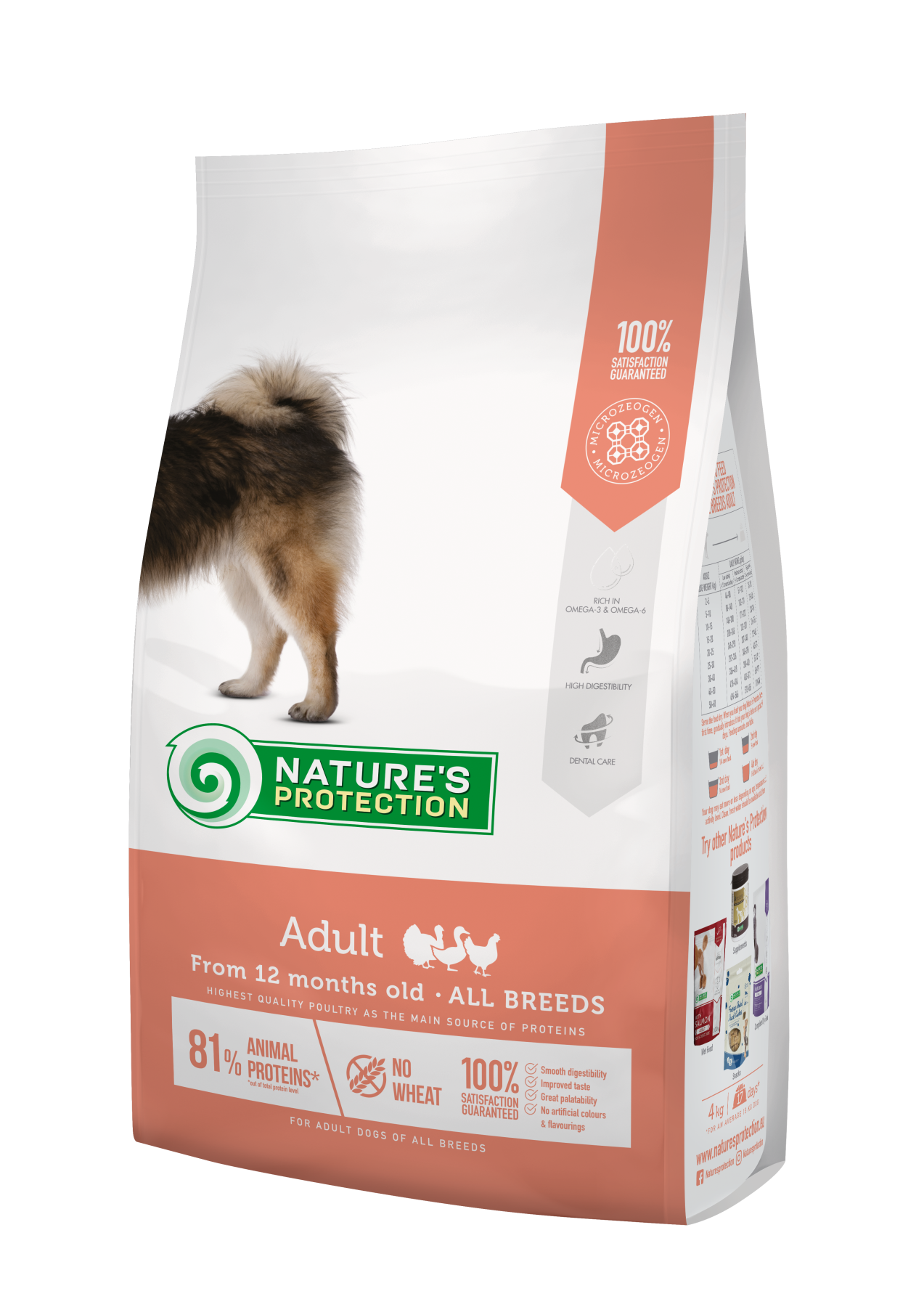 Корм сухий для дорослих собак Nature's Protection All Breeds 4 кг (38622)