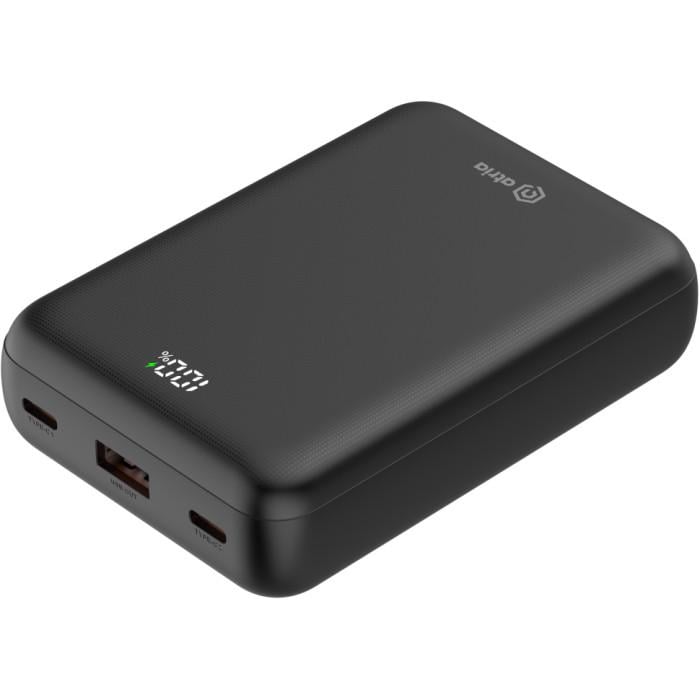Повербанк ATRIA WPD-P92 20000 mAh 22,5W 12V 3А PD QC USB-C Black (38914945)