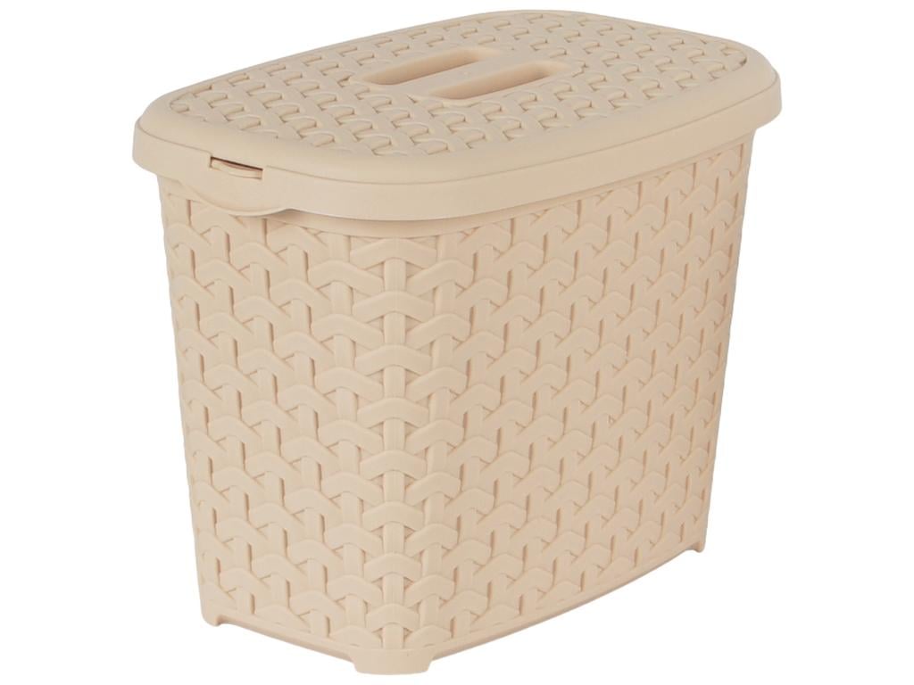 Кошик з кришкою Diomedea 2,5 л Бежевий (MDI-K6-406) - фото 1