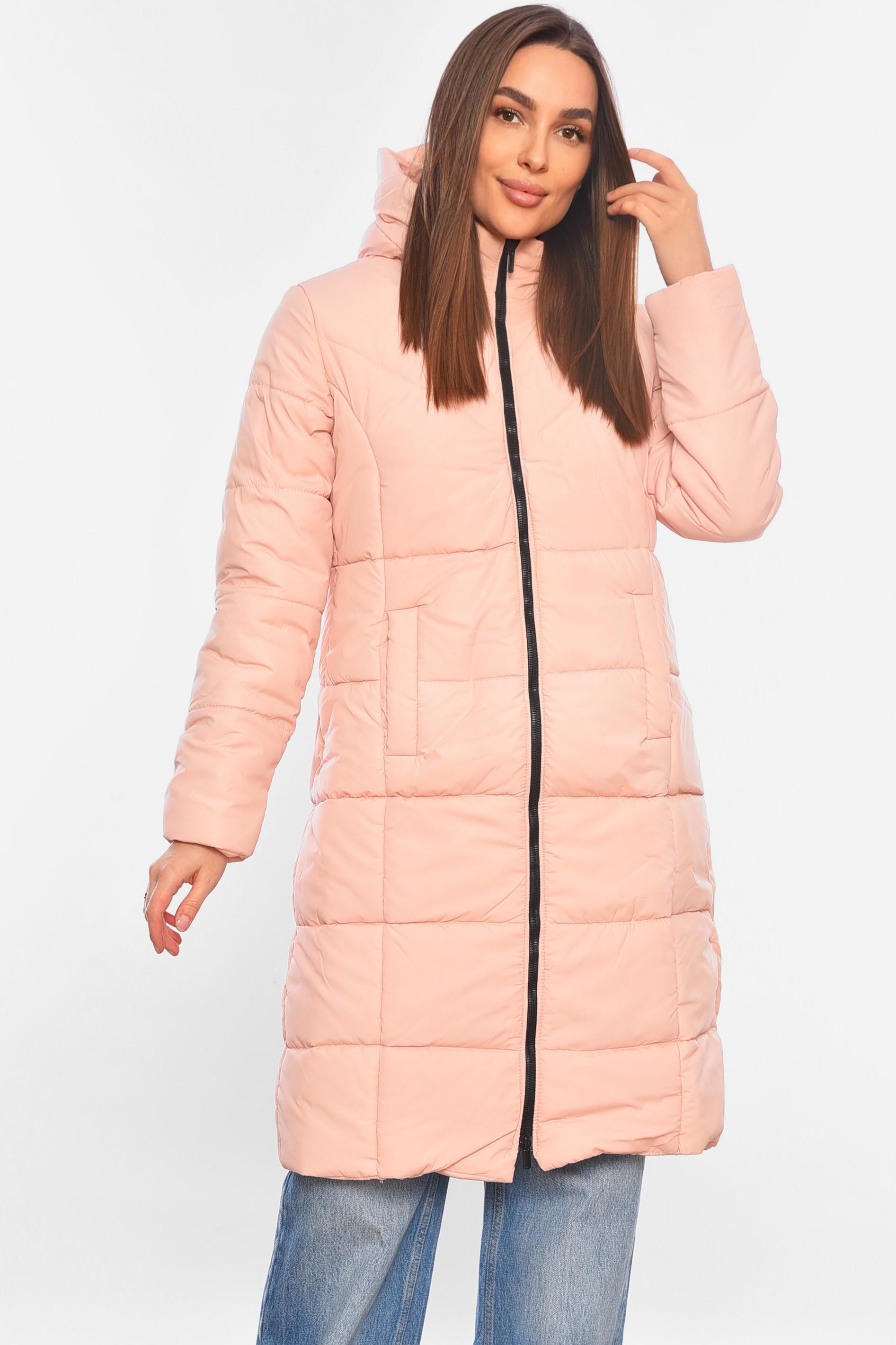 Куртка женская демисезонная р. 40/42 Розовый (197734)