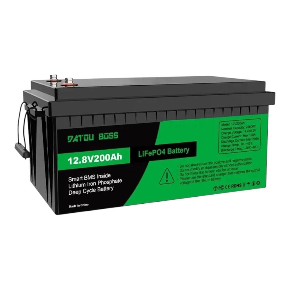 Акумулятор літій-залізо-фосфатний DATOU BOSS 12V 200А - фото 1 Акумулятор літій-залізо-фосфатний DATOU BOSS 12V 200А - фото 1