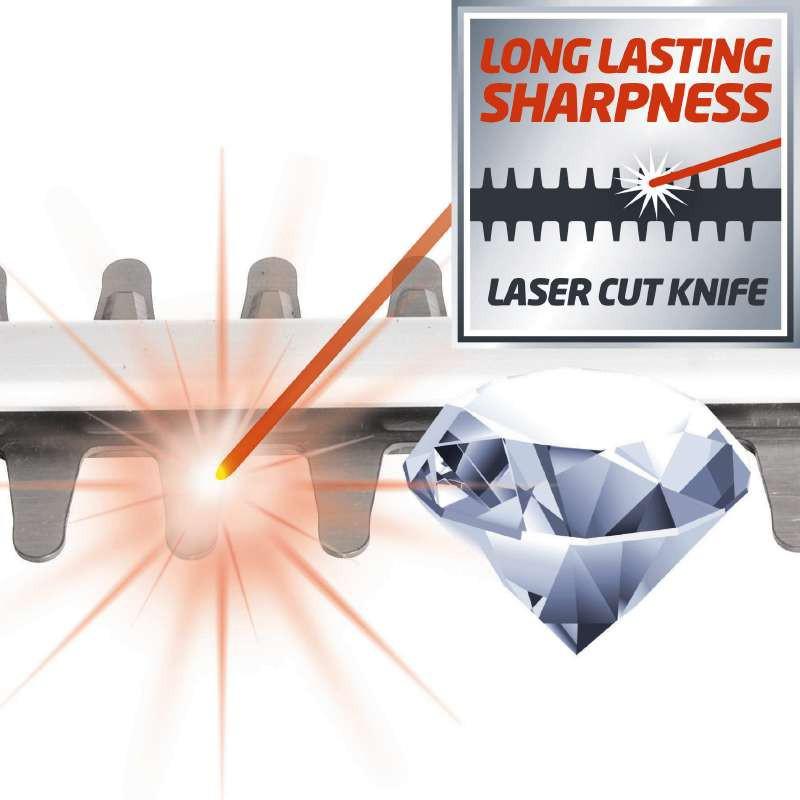 Кущоріз акумуляторний Einhell GE-CH 1855/1 Li-Solo 18В 55 см без АКБ і ЗП (3410502) - фото 8