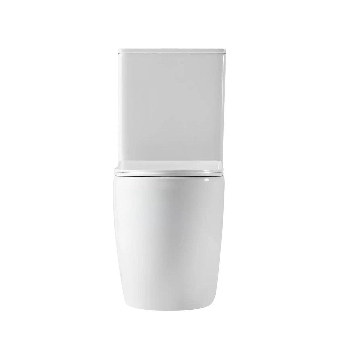 Унітаз безободковий підлоговий Qtap Robin New Ultra Quiet з сидінням Soft-close White (QT13226083AW) - фото 2