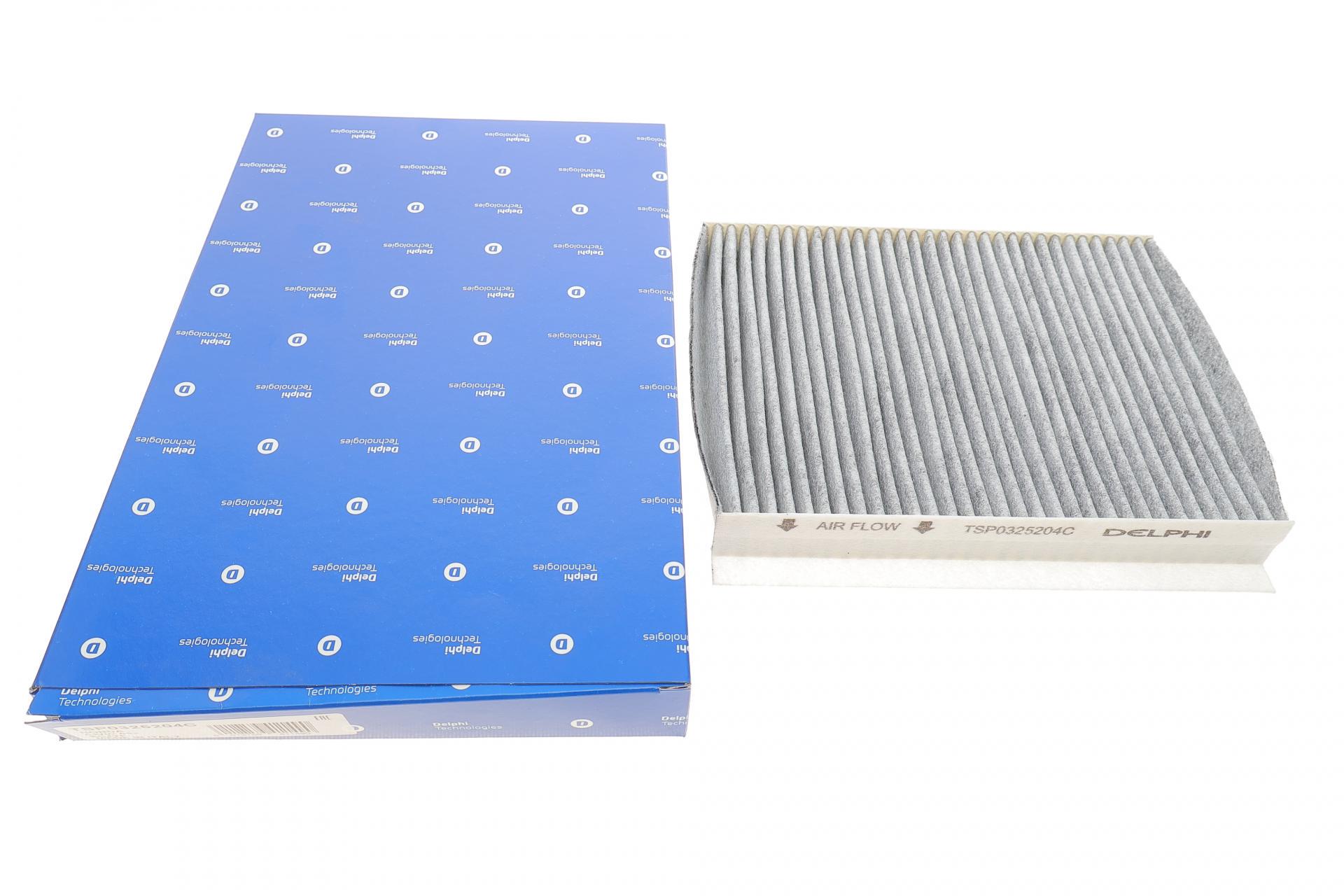 Фільтр салону DELPHI для Honda Civic VIII 05 - вугільний (TSP0325204C)
