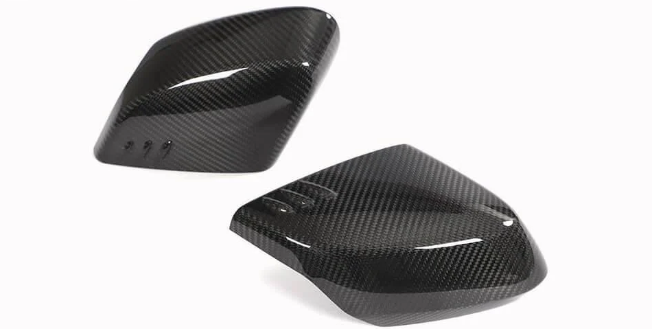 Накладки на зеркала DDCarbon 2019-2022 для Chevrolet Corvette C8 2019- гг. карбон (153941)