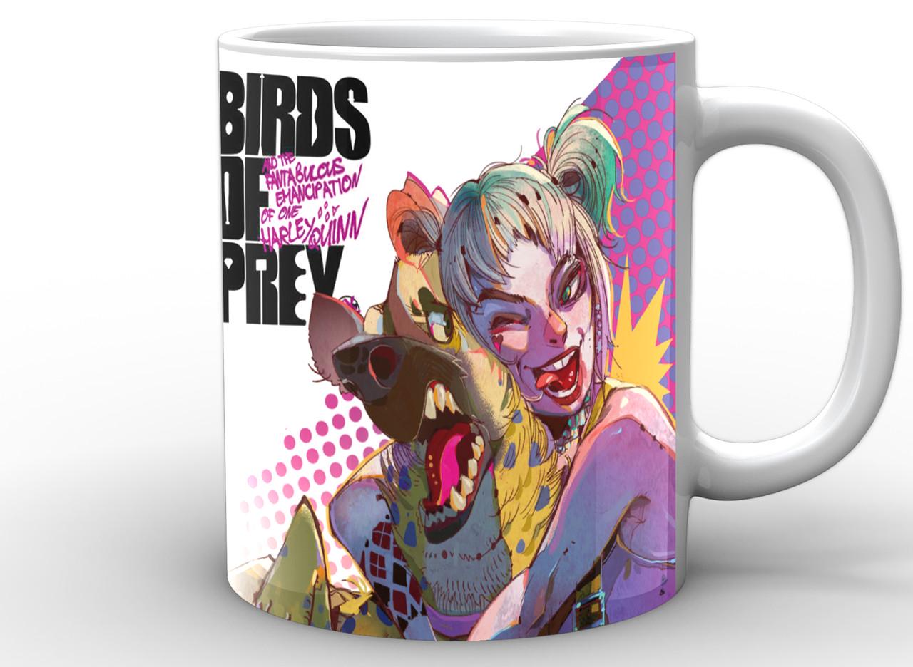 Чашка GeekLand Харли Квинн с гиеной Birds of Prey - фото 1