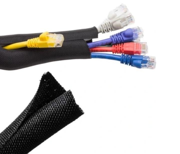 Кабельне обплетення самозакручуване еластичне D 12,7 мм 10 м Чорний (000049886) - фото 3 Кабельне обплетення самозакручуване еластичне D 12,7 мм 10 м Чорний (000049886) - фото 3