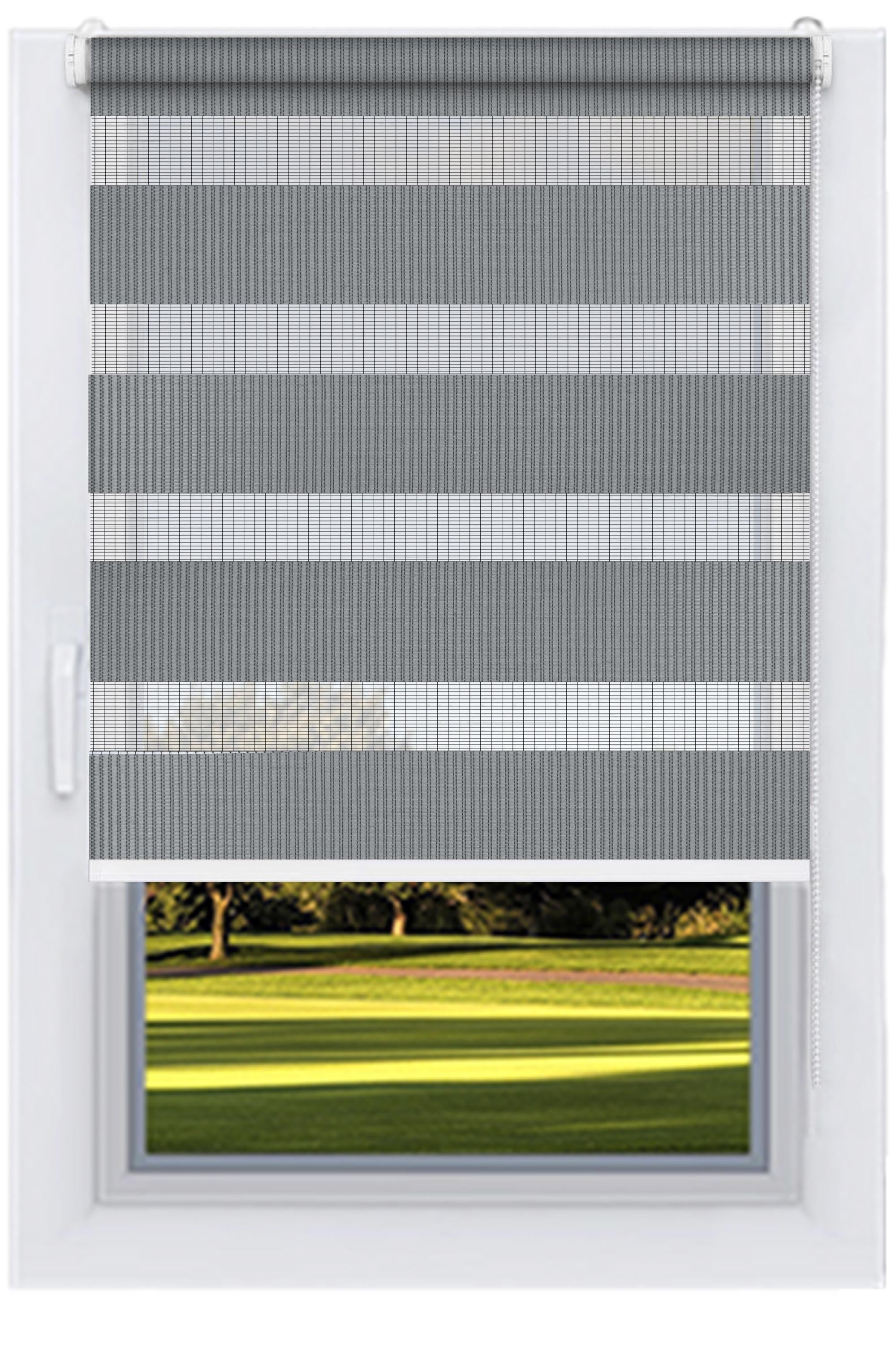 Ролета тканинна Decolux 108х200 см Стендаль Сірий