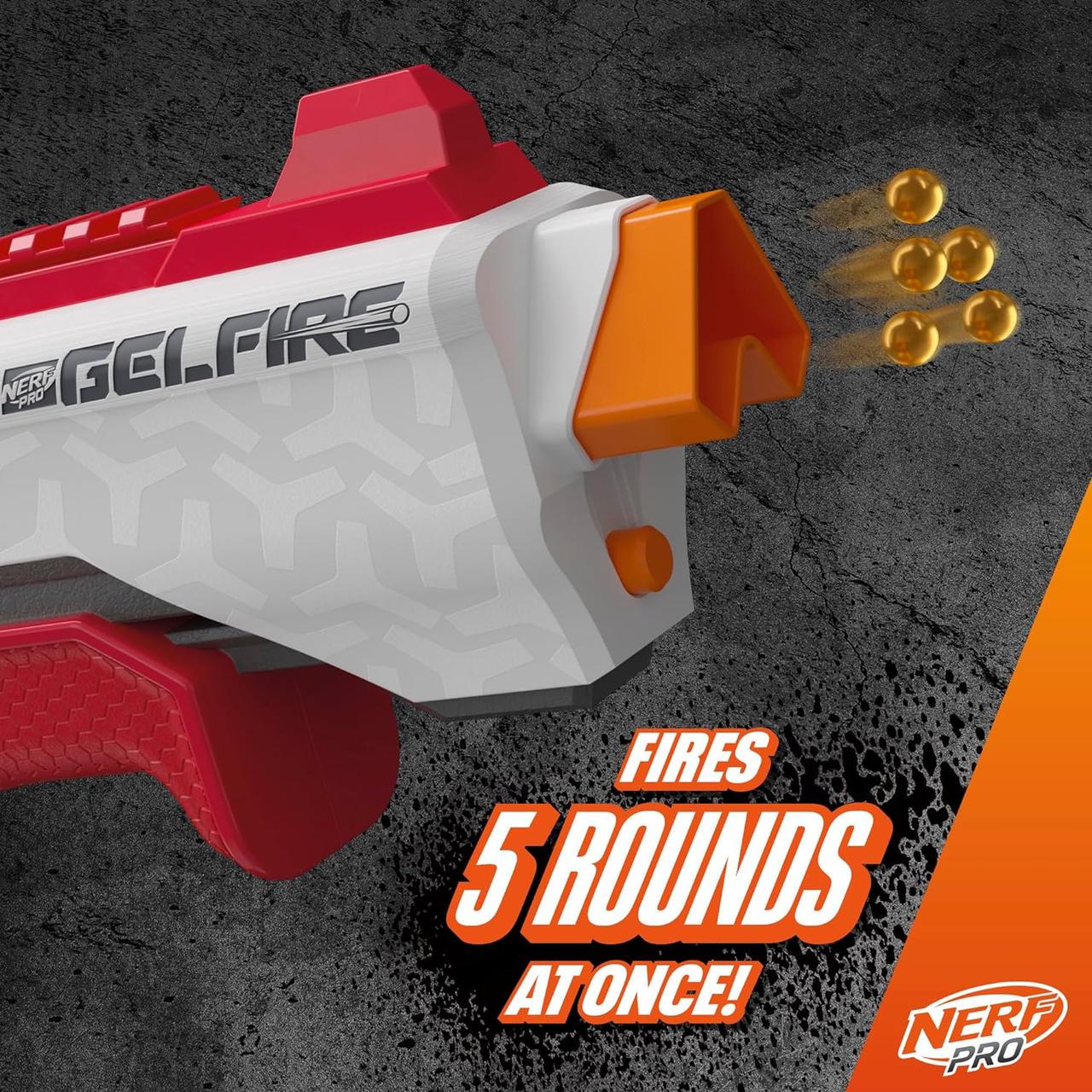 Бластер із гелевими кульками Hasbro F7634 NERF Pro Gelfire Raid Blaster - фото 3